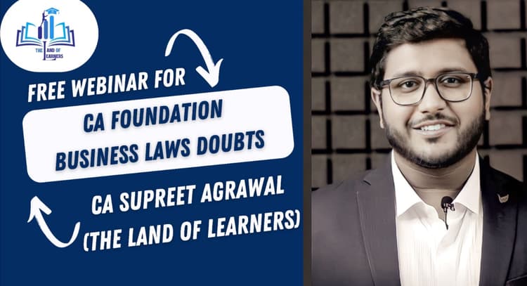 livesession | FREE WEBINAR FOR CA FOUNDATION BUSINESS LAWS DOUBTS